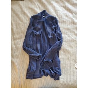 Navy Blue Long Cardigan